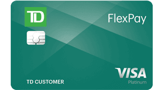 TD FlexPay Credit Card